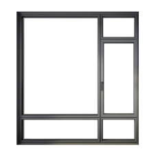 断桥铝窗户平开窗 GX80系列