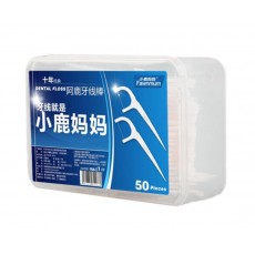 小鹿妈妈牙线50支装