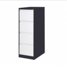 办公家具文件柜资料柜办公柜灰白套色四斗柜