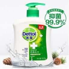 滴露Dettol健康抑菌洗手液 500g/瓶