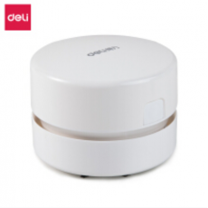 得力deli)桌面吸尘器强吸力迷你键盘除尘清洁助手橡皮屑清洁器 办公用品 浅绿18880 充电款-白色