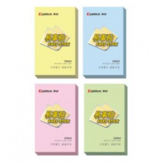 齐心（COMIX）D6004 办公必备系列易事贴 3X5英寸（24本/箱）