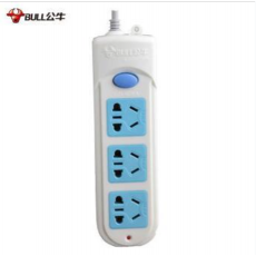 公牛插座插排GN606A 三插位 5米