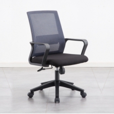 会议凳职员转椅升降靠背凳办公室 转椅 尼龙脚固定扶手