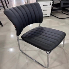 电镀皮革会议椅