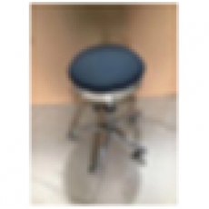 PU发泡凳子升降圆凳 软包固定款