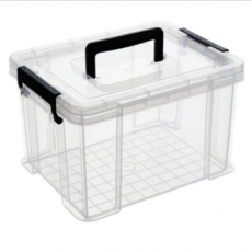 加厚收纳箱 塑料透明整理箱PP材质【45cm*33cm*25.3cm】