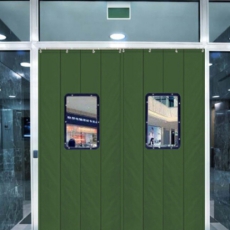 国产 军绿色 帆布 棉门帘