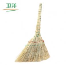 卫洋 WY-914 清洁植物扫把 手工扫帚 物业学校工厂单位环卫笤帚 普通脱壳高粱小扫把一个装