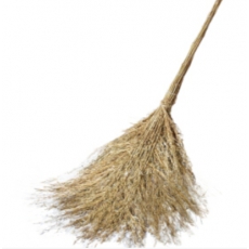 益美德 竹枝连体3.5斤大扫把