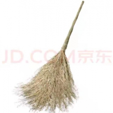 鸣固 大扫把 竹扫把 带叶笤帚一体式