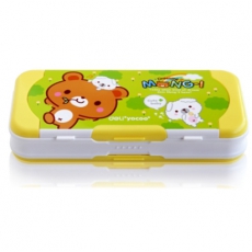 得力档案盒5602 A4文件盒 2寸粘扣塑料资料盒 办公用品 材料收纳