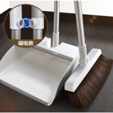 扫把套装防风扫把簸箕套装 家用扫地软毛笤帚 升级磁力吸引款