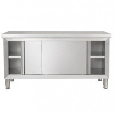 不锈钢灶台桌子加厚备餐台