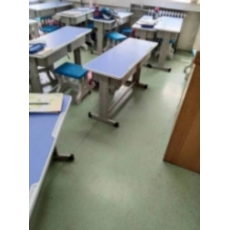 滑道升降课桌凳