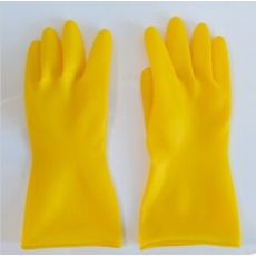 加厚耐酸碱胶皮手套