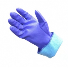 雅高胶皮棉手套L