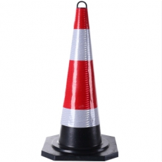 橡胶路锥反光锥 直径36cm安全路障锥警示柱(个)