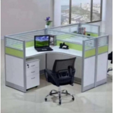 屏风隔断电脑桌