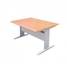 鸿博阅览桌木制台桌面防火板桌腿壁厚2000*1000*780mm