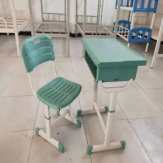 ABS桌椅 课桌椅 KZ-22 可调节钢木桌椅
