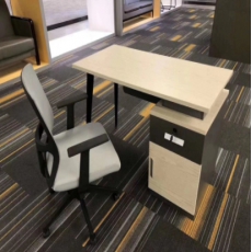 办公桌 红柚木色