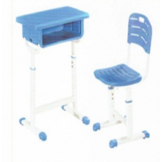 树司 学生课桌椅 塑料课桌椅