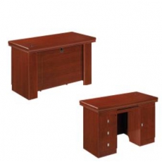 油漆贴木皮办公桌