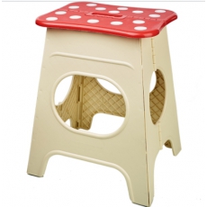 沃特曼WhotMan 折叠椅加高加厚塑料餐桌凳便携式防滑折叠凳WD2932