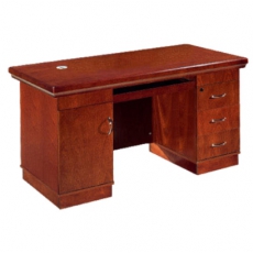 办公家具老板桌主管桌油漆贴木皮职员1.4米办公桌