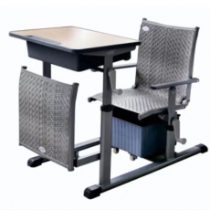 【优选品质】可午休课桌椅 新款初高中小学生手摇可躺休息椅升降折叠收纳多档调节午休课桌椅 尺寸，量大优惠