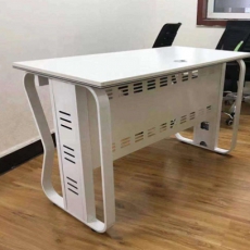 简约现代办公桌单人位（单人位含活动柜+主机移动托架）1400*60*75