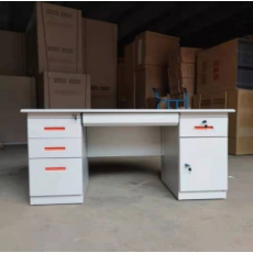 钢制办公桌 铁皮桌 带锁 医院学校专用（计价单位：张）