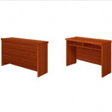 MA106条桌办公培训桌会议实木皮双人条形1200*400*760