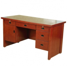 炫世纪实木复合单人办公桌员工桌写字桌