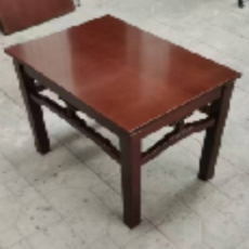 木质小茶几、浅胡桃色