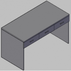 办公桌（定制）1400*700