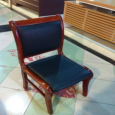 办公 无扶手木质四腿椅