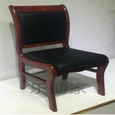 皮质实木办公椅 600*450*400
