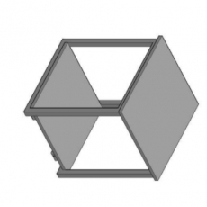 医用活动储物桌