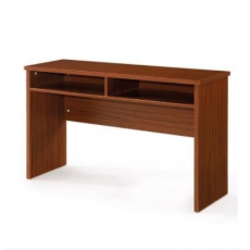 国景长条桌 高密度板 实木贴皮 红樱桃色 1200*400*760mm